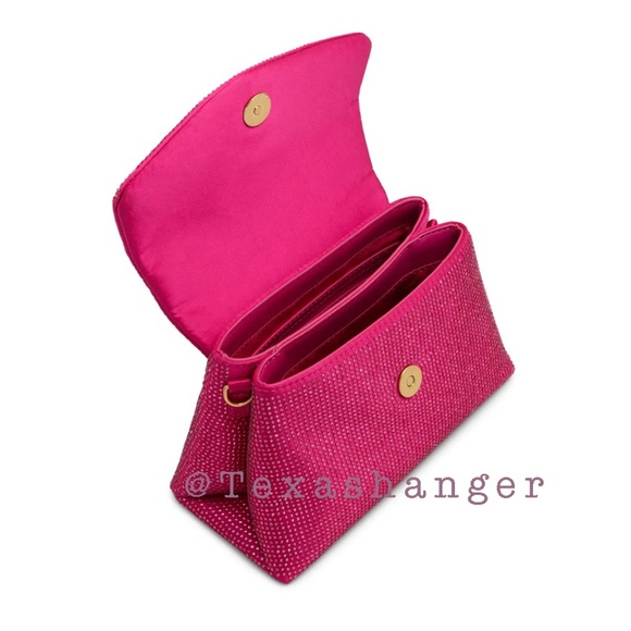 NWT Ted Baker Poppy Mini Satchel Hot Pink - Picture 4 of 10